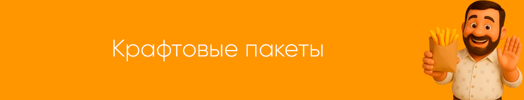 Пакеты крафтовые, пакеты для фастфуда, пакеты для хлебобулочных изделий