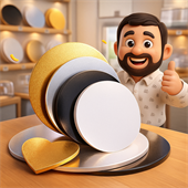 Подложки ламинированные, подносы