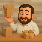 Чайна - бокс. Контейнеры для лапши WOK