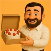 Картонная упаковка для тортов и пирожных