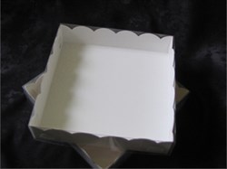 Упаковка для пирожных, пряников, зефиров, мармеладов, сладостей  200х200х45 мм.(пряник большой) - фото 4732