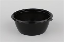 Контейнер круглый суповой 144 - 375 мл. Чёрно/белый - фото 5383