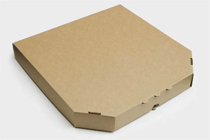 Коробка под пиццу 410х410х45 мм. (со скошенными углами). Бурый гофрокартон - копия - фото 6517