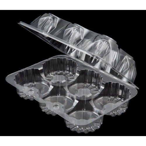 Контейнер для корзинок РК-1861  прямоуг 190х139х65 6-секц прозрачный 2452