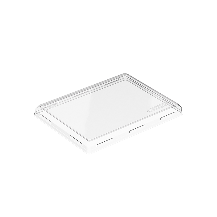 Крышка прозрачная OneClick 500 мл плоская 2263