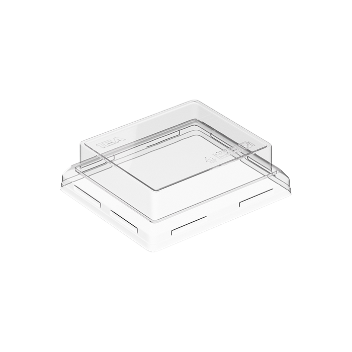 Крышка прозрачная OneClick 250 мл высота 20 мм 2347