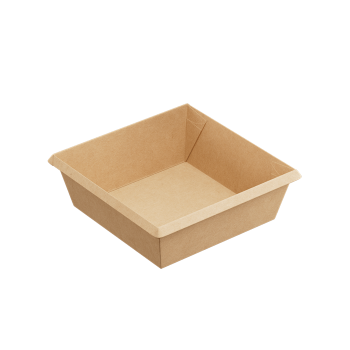 Бумажный контейнер OneClick 550 мл Крафт 2204