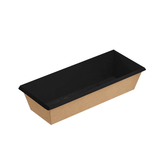 Бумажный контейнер OneClick 700 мл Черный ТЕРМА 2394 - 1