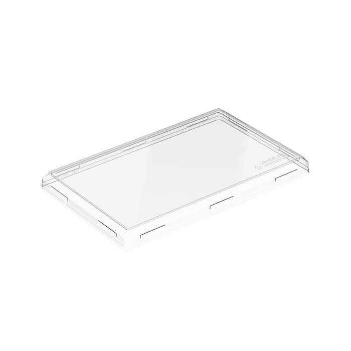 Крышка прозрачная OneClick 800 мл плоская 2215