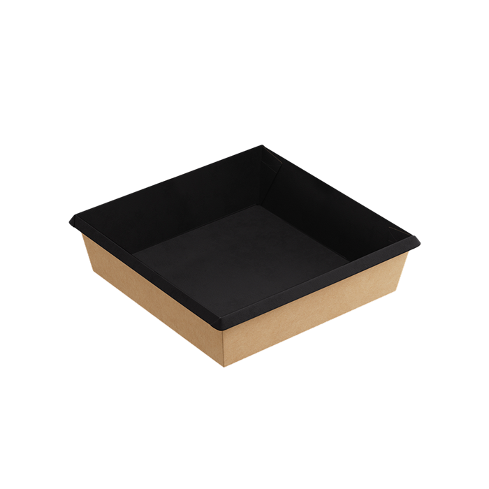 Бумажный контейнер OneClick 950 мл Черный 2349