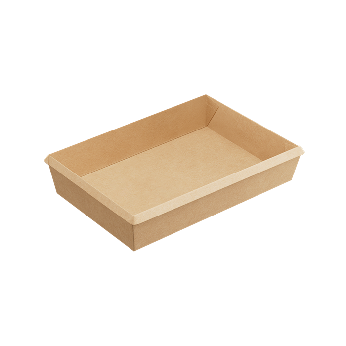 Бумажный контейнер OneClick 1000sm Крафт 2462