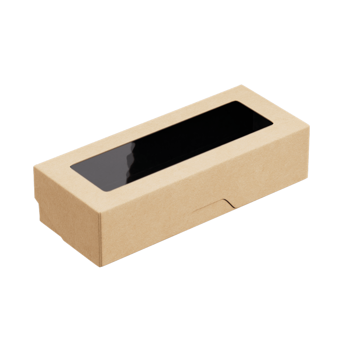 Бумажный контейнер OneBox 500 мл черный 2266