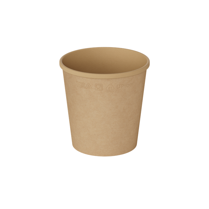 Бумажный супник OneBowl Ultraproof 520 мл Крафт 2404