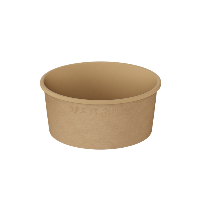 Бумажный супник OneBowl Ultraproof 760 мл Крафт 2427