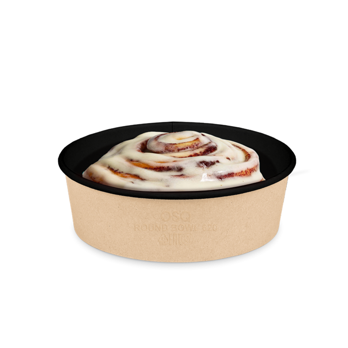 OSQ ROUND BOWL 620 BLACK WOOD 2603