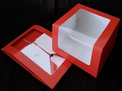 Упаковка "Мусс с печатью (красный)"