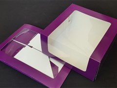Упаковка "Мусс с печатью (фиолетовый)"