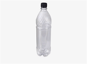 Бутылка под морсы 1 литр с крышкой б/цвет 100 шт/упак.