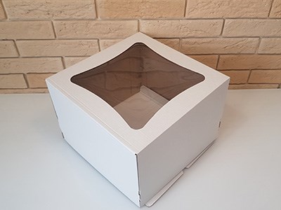 Упаковка 270x270x200 мм. с окном 2625