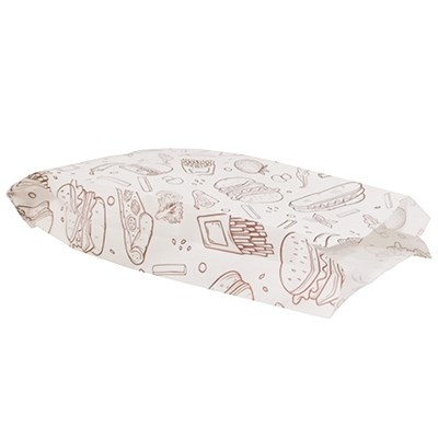 Пакет с печатью влагостойкий 210*110*40 рисунок 