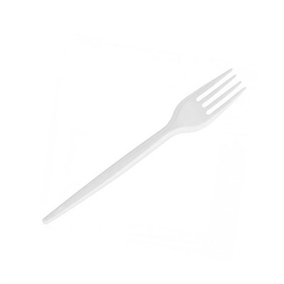 Вилка одноразовая 165 мм столовая 