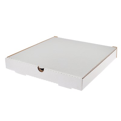 Коробка для пиццы 350х350х40 белая (50 шт.) Т23 2685