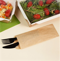 Пакет под столовые приборы ,крафт,без печати 220*80 2037