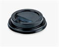 Крышка для стакана бумажного 350-400 мл. диаметр 90 мм. чёрная 2323