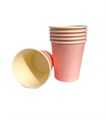 Стакан бумажный одноразовый " Пудра" внутри белый 250 мл. 2423 Стакан бумажный одноразовый " Пудра" внутри белый 250 мл. 2423