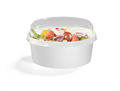 Контейнер салатник круглый d 150 mm. крафт 750 мл. с купольной  крышкой РЕТ 2426 Контейнер салатник круглый d 150 mm. крафт 750 мл. с купольной  крышкой РЕТ 2426