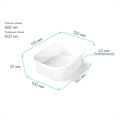 OSQ CASE BOWL 660 WHITE EDITION 2491