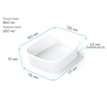 OSQ CASE BOWL 860 WHITE EDITION 2495