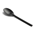 Ложка столовая одноразовая 180мм (РР) "Премиум" матовая чёрная 2641