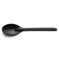 Ложка столовая одноразовая 180мм (РР) "Премиум" матовая чёрная 2641