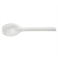 Ложка столовая одноразовая 180мм (РР) "Премиум" матовая прозрачная 2645